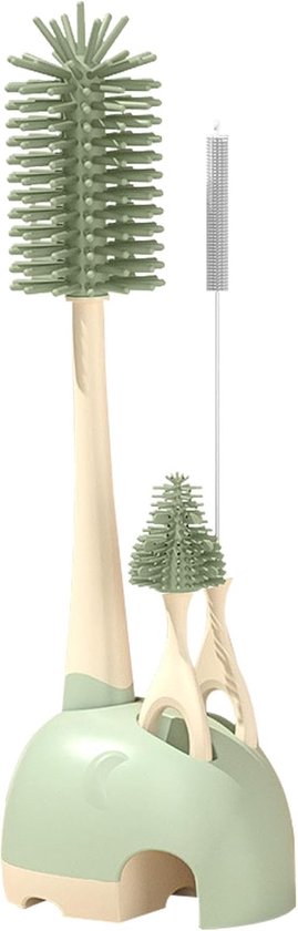 Reinigungsbürste，flaschenbürste Mit Ständer，bürste Zur Reinigung Von Flaschenköpfen，silikon-flaschenreinigungsbürsten-set
