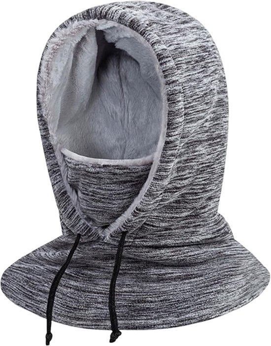 Winter-radmaske Mit Gesichtsmaske，warme Fleece-gesichtsmaske Und Halswärmer Für Kaltes Wetter，vollständige Gesichtsabdeckung