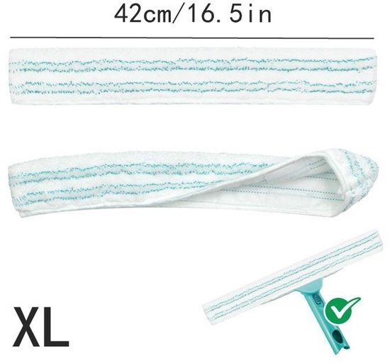 Passend Für Liffy Leifheit 3-in-1 Fensterreiniger Xl Ersatztuch, Mikrofaser-zubehörset (2 Stück)