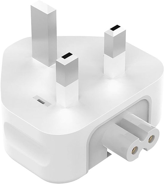 Reiseadapter Europa Nach Großbritannien – Kompatibel Mit Apple-netzteil – Ersatz-netzstecker Für Netzteil – Geeignet Für Reisen Nach Großbritannien