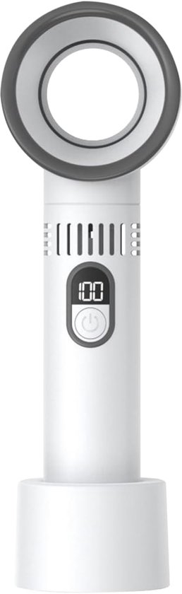 Tischventilator Ohne Rotorblätter，tragbarer Persönlicher Schreibtischventilator，5 Geschwindigkeitsstufen