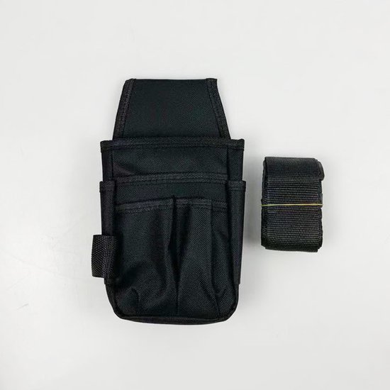 Werkzeuggürtel Mit 6 Wasserdichten Oxford-taschen, Multifunktional, Federmäppchen, Werkzeuggürtel Für Schreiner, Elektriker Und Bauarbeiter