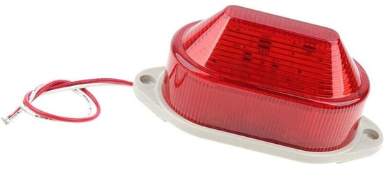 Wasserdichte 220-v-led-blinkwarnleuchte – Hergestellt Aus Robustem Pc- Und Abs-material – Geeignet Für Werkstätten Und Baustellen.