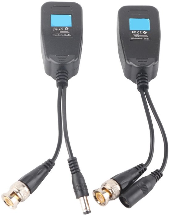 Video Balun 1 Paar Passiver Cctv Koaxial Analog Zu Ip Kamera Konverter