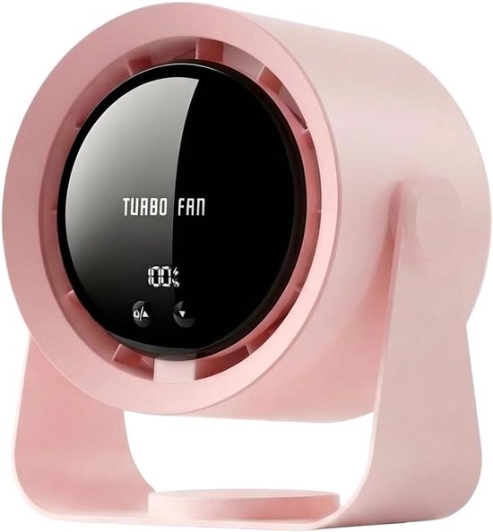 Tischventilator，wiederaufladbarer Tischventilator，usb-tischventilator，5 Geschwindigkeitsstufen，90° Neigbar