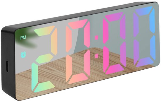 Kinderwecker Mit Nachtlicht Und 13 Klingeltönen – Geeignet Für Jungen Und Mädchen – Digitaler Wecker Fürs Kinderzimmer – Rosa