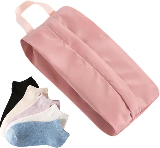 2-teiliger Reise-unterwäschebeutel, Reise-organizer Mit Griff, Multifunktionale Kosmetiktasche Für Socken, Slips Und Diverse Andere Artikel