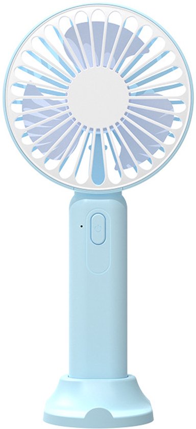 Mini-ventilator – Leiser Tischventilator, Starker Luftstrom, 3 Geschwindigkeitsstufen, Usb-aufladbar, Für Wimpern, Drinnen Und Draußen