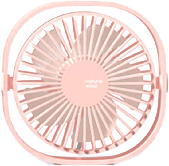 Um 360 Grad Drehbarer Tischventilator，kleiner Kühlventilator，tragbarer Usb-tischventilator Für Zuhause Und Büro，einfach Zu Bedienen
