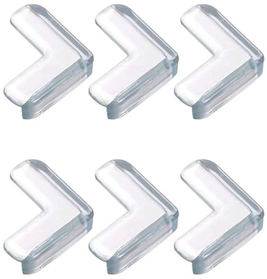 Dailygoods – Eckenschutz, 6-teilig – Transparent – Kantenschutz