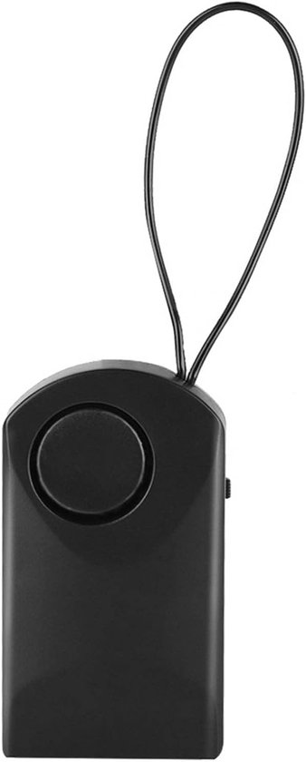 Kabelloser Tür- Und Fensteralarm Mit Zugschnur，einfache Installation，tresore Und Fenster (9v-batterie Nicht Enthalten)