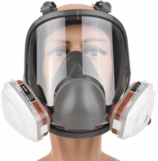 Wiederverwendbare Vollgesichtsmaske，maske Für Organische Dämpfe，beschlagfreie Staubmaske，mechanischen Polieren