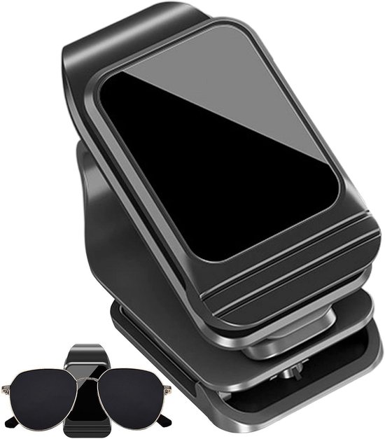 Auto-brillenhalter，fahrzeuginnenraum-organizer，sonnenbrillenhalterung Mit Sonnenblendenklemme