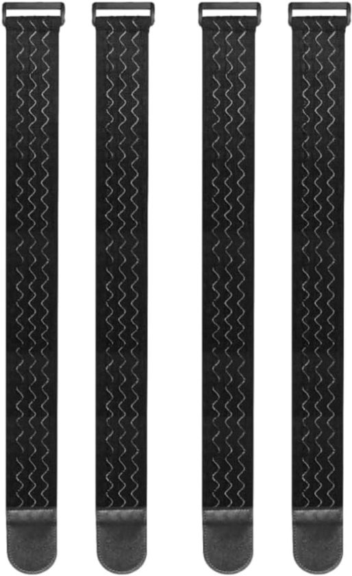Elastische Fahrradgurte, 4 Gurte Mit Antirutschbändern, Fahrradträgergurt, Fahrradgurtzeug, 60 X 5 Cm, Zur Sicherung Von Rahmen Und Rädern