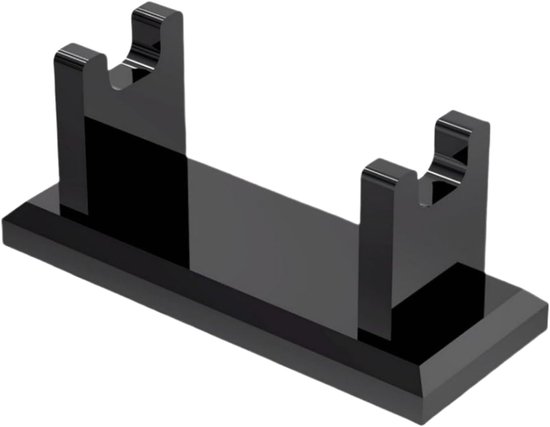 Rasiererständer Aus Acryl，10 X 4 X 4 Cm (4 X 1,6 X 1,5 Zoll)，rutschfester Boden，platzsparender Organizer，pflegeständer Für Badezimmer