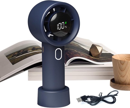 Handventilator – Tragbarer Handventilator Zur Kühlung, Batteriebetriebenes Luftkühler-gadget Für Schlafzimmer, Reisen Und Outdoor-aktivitäten