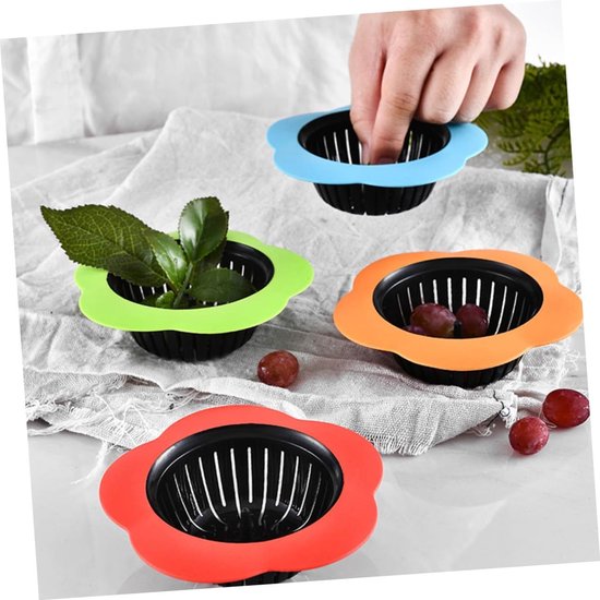 4-teiliges Set Küchensieb- Und Abflussdeckel