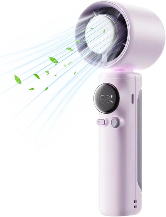 Handventilator – Tragbarer Ventilator, Ideal Für Reisen, Leistungsstarker Kühler Für Outdoor-aktivitäten, Sommer, Urlaub, Strand Und Reisen
