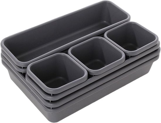 Schubladenorganizer，8-teilig，aufbewahrungssystem，schubladeneinteiler Für Büroschubladen