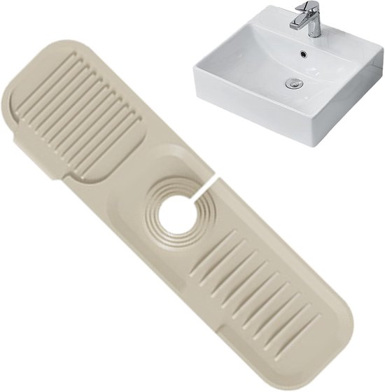 Spritzschutz Für Spülbecken，silikon-küchenarmaturmatte，flexible Haushaltsarmaturmatte