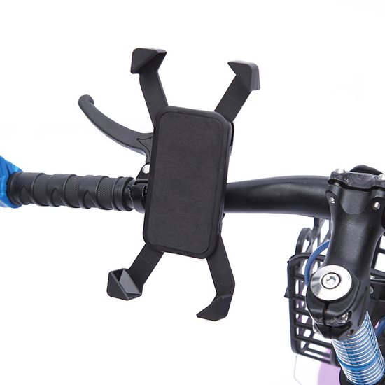 Universelle Fahrrad-handyhalterung – Handyhalterung, 360° Drehbar, Verstellbare Handyhalterung Für Lenker, Roller, Motorrad, Abnehmbar
