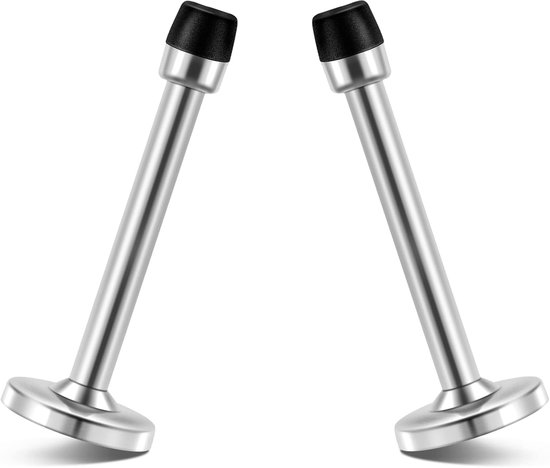 2 Türstopper, Extra Lange Türstopper, Massiver Edelstahl, 120 Mm