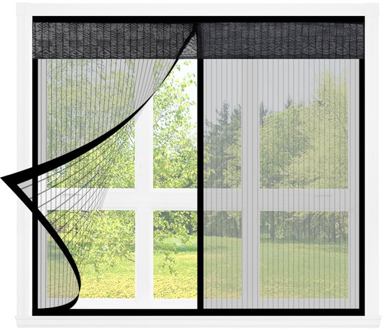 Magnetische Insektenschutzgitter Für Türen Und Fenster Mit Magneten，magnetische Insektenschutzgitter Für Türen Mit Vollrahmen，100 X 120 Cm