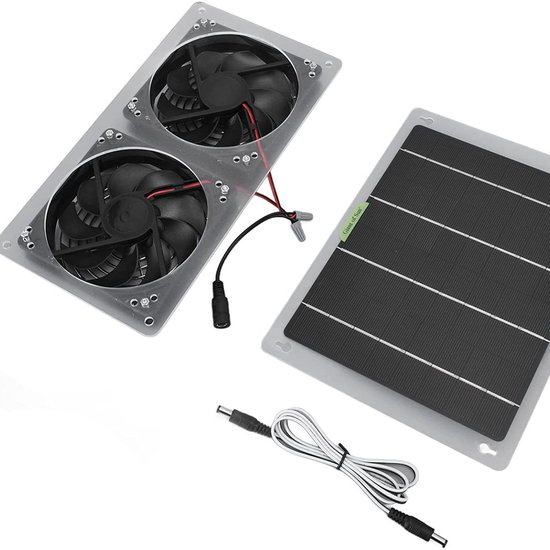 100w 12v Wasserdichter Solar-ventilator Für Den Außenbereich, Mini, Tragbar, Geeignet Für Zuhause, Wohnwagen Und Gewächshaus