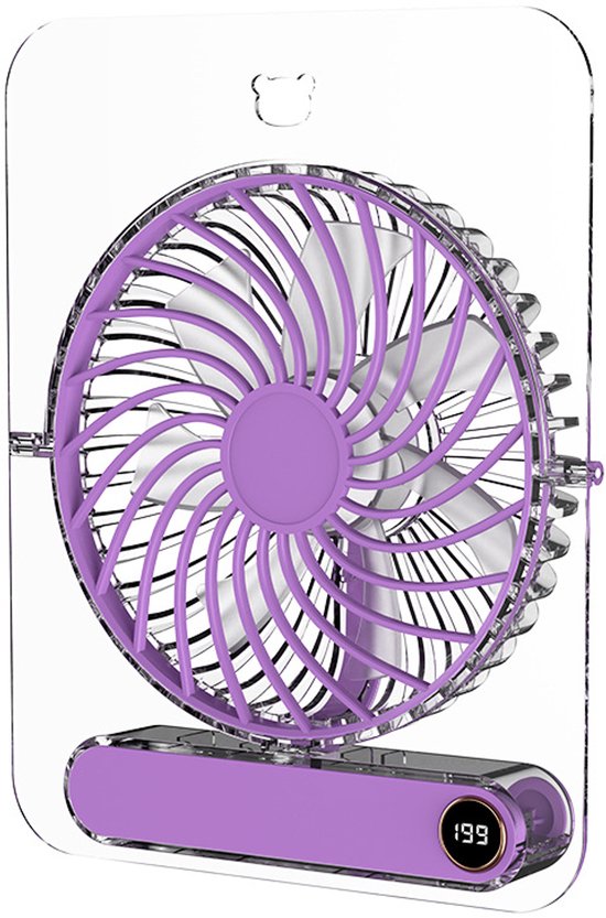 Ventilator-turbo Tischventilator，199 Geschwindigkeitsstufen，wand- Und Tischventilator In Einem，flüsterleise (28 Db)