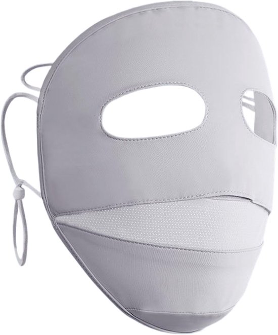 Sonnenschutzmaske Atmungsaktive, Uv-beständige Vollgesichtsmaske Schnelltrocknender Sonnenschutz-nackenschutz Mit Schweißabweisung Für Reisen
