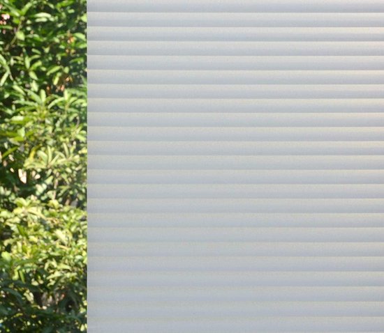 Rolle Sichtschutzfolie (rollomuster) – 45 X 200 Cm, Statisch Haftende Glasfolie Für Zuhause