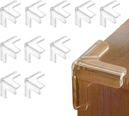 10-teiliges Möbelecken-set – Weich & Transparent – Selbstklebend – Für Kindersicherheit