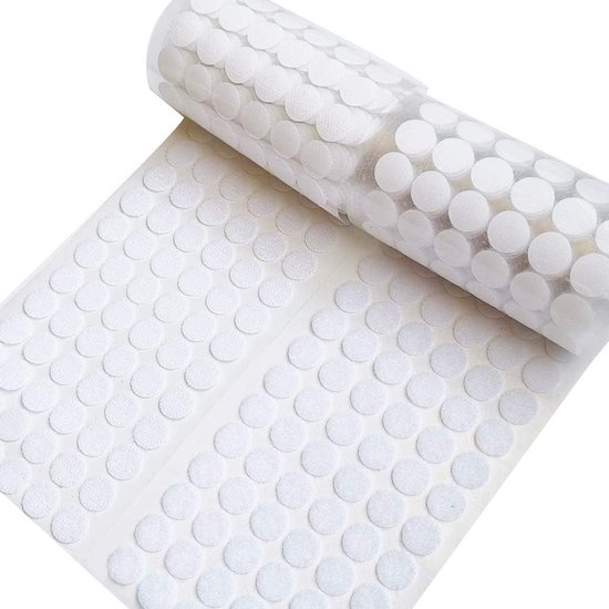 Selbstklebende Punkte，1000 Stück，klettpunkte Mit Starker Haftung，1,5 Cm Durchmesser，selbstklebende Rückseite