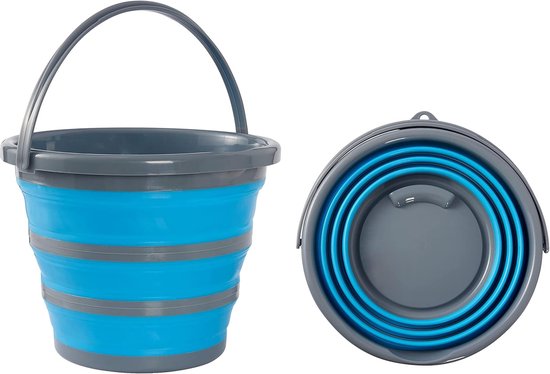Faltbarer Silikoneimer (10 L)，praktisch Und Platzsparend