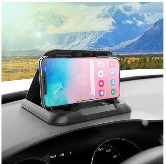 Silikon-autotelefonhalterung Für Das Armaturenbrett - Rutschfeste Handyhalterung Für Navigationsgeräte - Handyhalterung Für Den Autotisch.