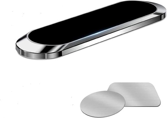 Magnetische Autohalterung Für Handys，geeignet Für Iphone 12 11 Pro Xs Max Xr X 8 Plus 7 Plus，galaxy S10 S10+ / S9 / S9+ Und Mehr (grau)