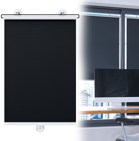 2er-pack Verdunkelungsrollos，tragbarer Sonnenschutz，reisen Und Autofenster，45 X 125 Cm，kein Bohren Erforderlich