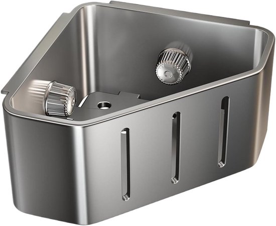 Küchenschwammhalter – Abflussorganizer – Ordnung Auf Der Arbeitsfläche – Saugnapfbefestigung – 9 X 14 X 9 Cm – Einzigartig