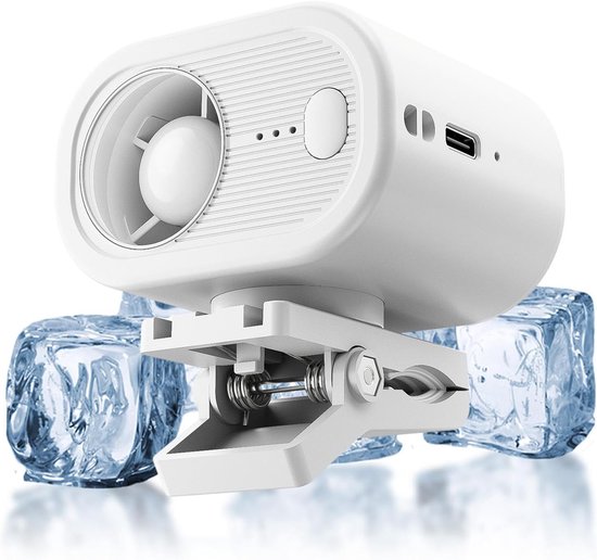 Clip-ventilator，dreistufiger Luftstrom，kühltechnologie Für Den Außenbereich，tragbarer Nackenventilator，freihändiges Gerät