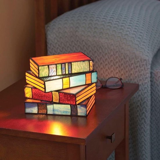 Buchlampe (3d-harzmodell) Schreibtischlampe In Buchform Dekoration Ornament Heim & Garten Design Kunsthandwerk Mini-tischlampe Verleiht Der Dekor