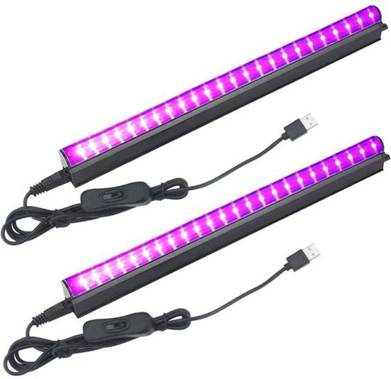 Zwei Uv-leds, Je 5 W, 24 Leds, Stromversorgung Über 5v Usb.