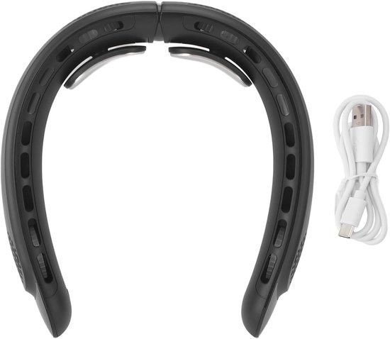 Nackenventilator，3600 Mah，blattloser Nackenventilator，usb-aufladbar，kühlung Um Den Hals Mit Led-anzeige Für Männer Und Frauen