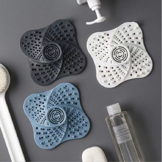 3-teiliges Spülbecken-sieb, Haarfänger, Abflussabdeckung Für Dusche Und Küche, Haarfilter Mit Anti-verstopfungsfunktion Für Badezimmer