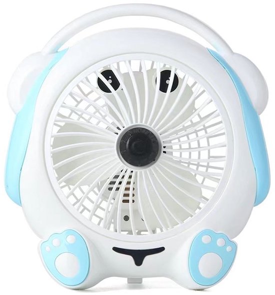 Mini-ventilator Mit Cartoon-motiv Für Schülerzimmer, Schlafzimmer, Schreibtisch, Leise, Mit Netzanschluss, Niedlich Für Zuhause