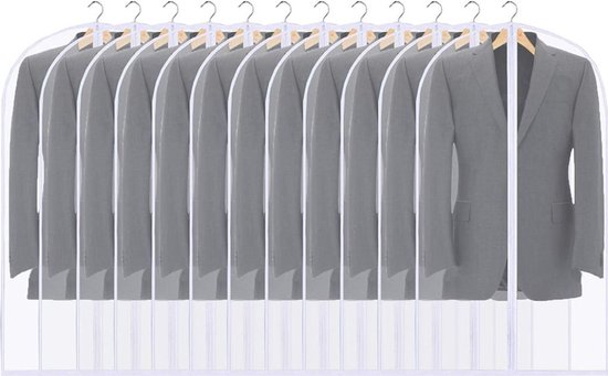 Verpackung Von 12 Kleidersäcken, 60 X 100 Cm Kleidersäcke, Kleiderschutzbeutel