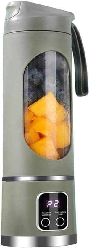 Tragbarer Standmixer，usb-wiederaufladbarer Mixer，mini-mixer Für Den Persönlichen Gebrauch Mit 12 Klingen Und 3 Geschwindigkeitsstufen