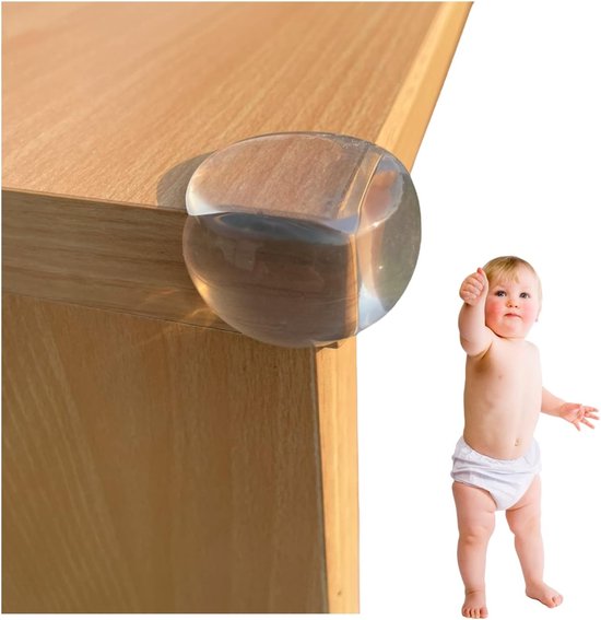 Eckenschoner Für Tische Und Möbel (12 Stück), Schränke Für Kinder Und Babys, Aus Weichem, Selbstklebendem Pvc, Die Jede Ecke Schützen.
