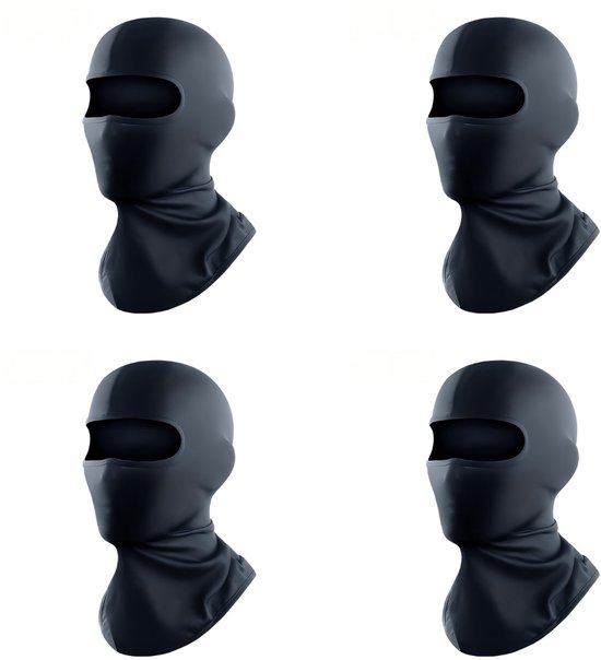 4-teilige Skimaske，sturmhaube Für Damen Und Herren，outdoor-sportarten，42 X 24 Cm