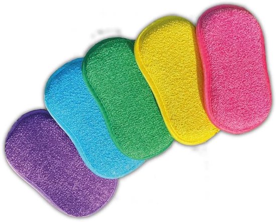 Schwammtücher，5er-pack，für Verschiedene Oberflächen，15 X 9 Cm，ausführung 2