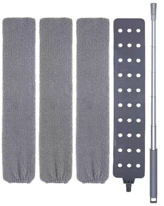 Teleskop-staubtuch，nachttisch Mit Edelstahlgriff，waschbares Mikrofaser-staubtuch，zur Reinigung Von Schlafsofas，2,5 M，ausführung 2